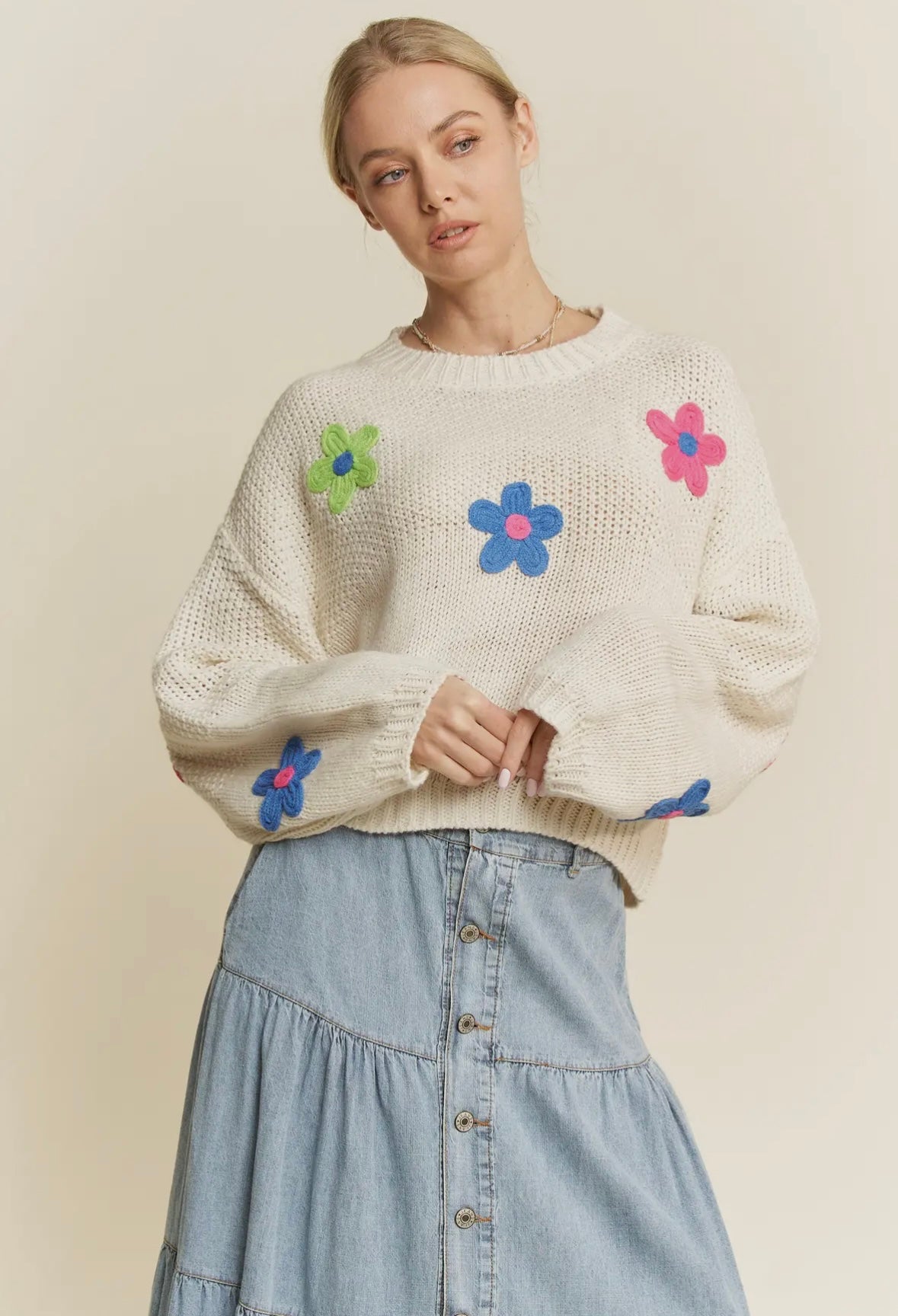 Sweet Blossom Sweater