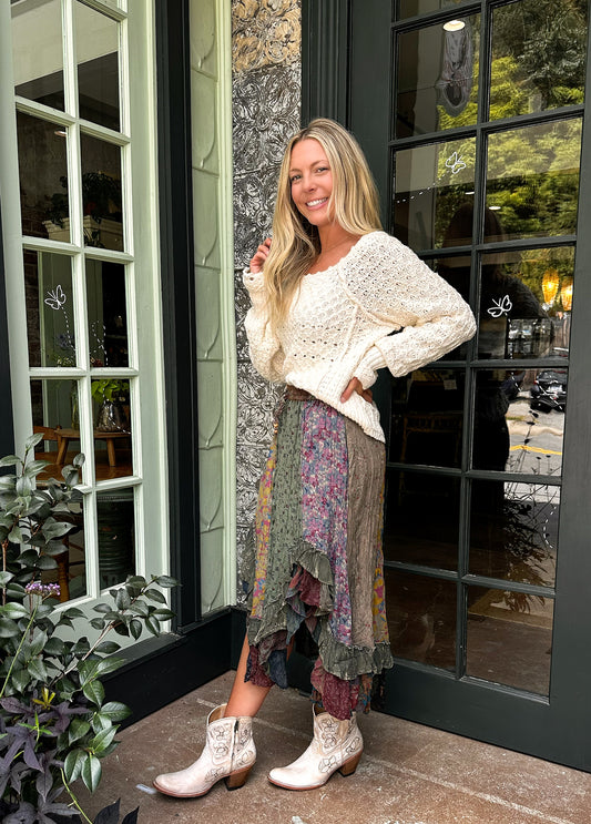 Nomad Asymmetrical Midi Skirt