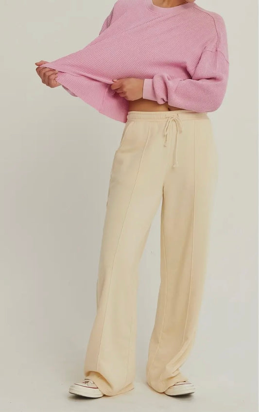 Fireside Cream Sweatpants