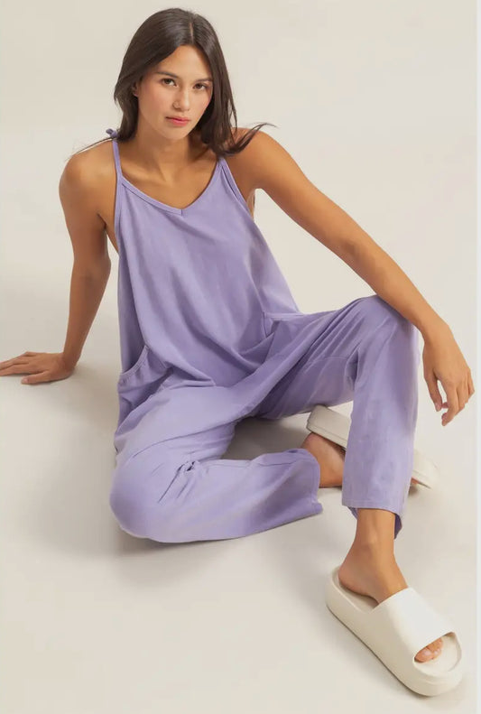 Violet Relaxed Fit Jumpsuit
