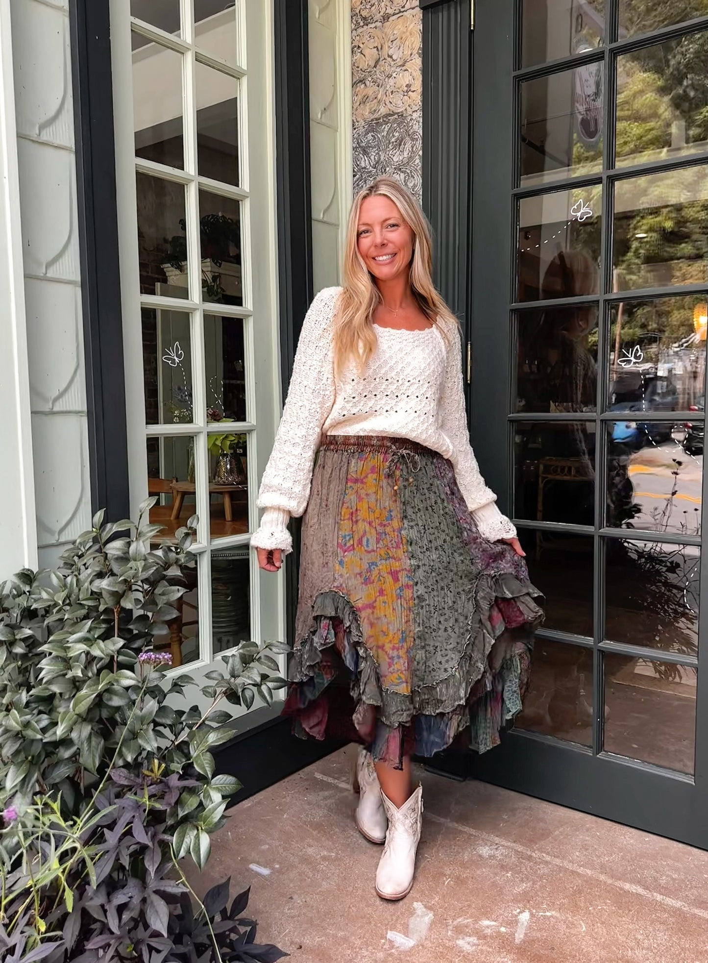 Nomad Asymmetrical Midi Skirt