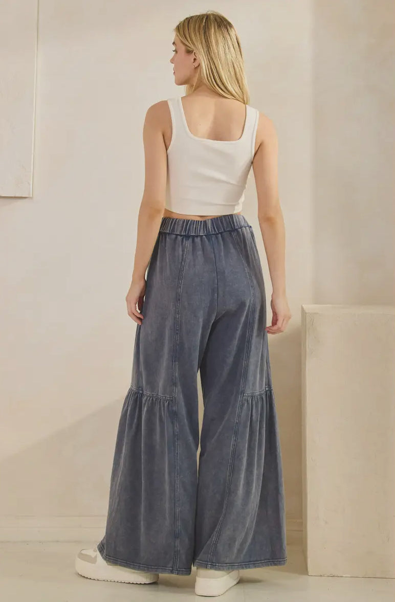 Cozy Season Wide-Leg Drawstring Pants