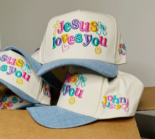Jesus Loves You Trucker Hat