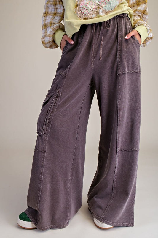 Better Than Imagined Wide Leg Mocha Pants