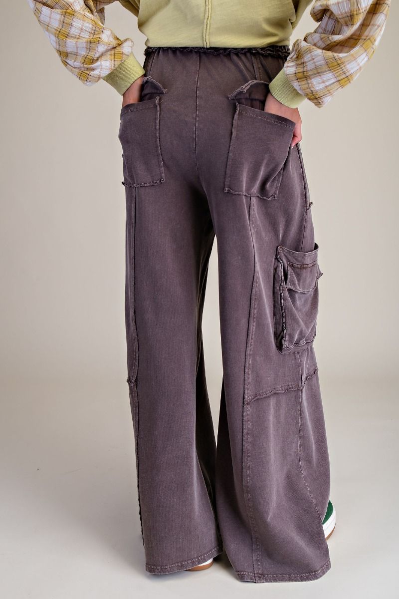 Better Than Imagined Wide Leg Mocha Pants