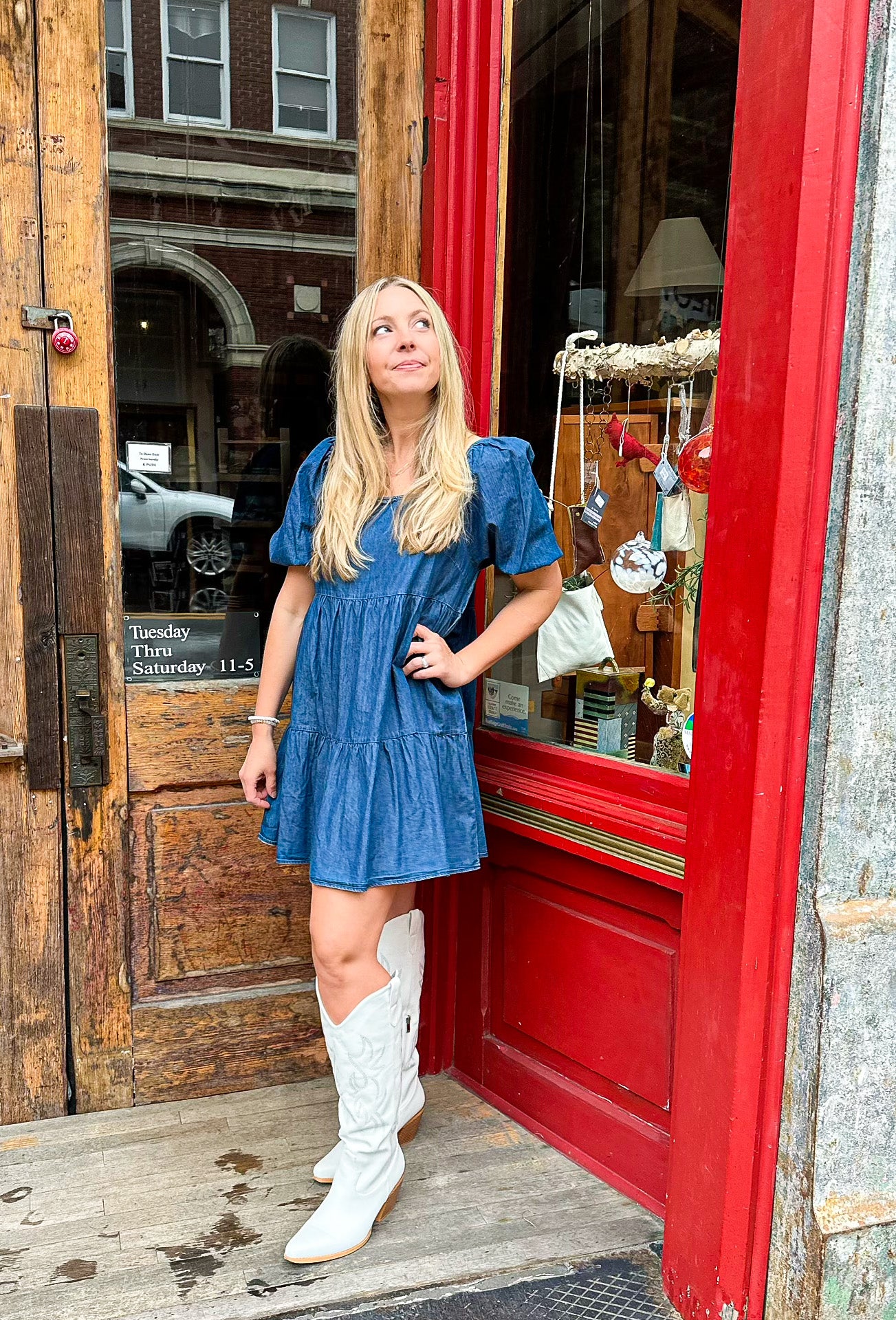 Darling Denim Dress