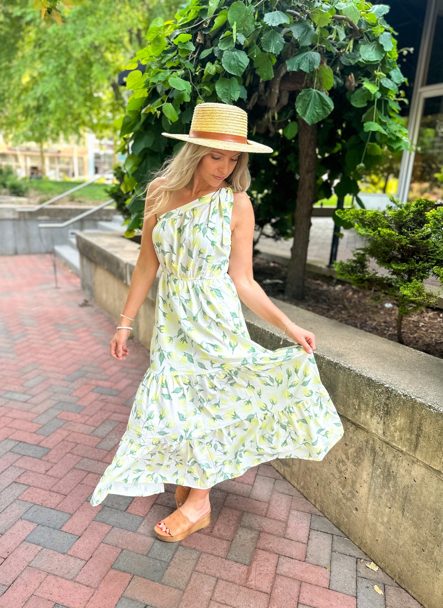 Willow One Shoulder Maxi Dress