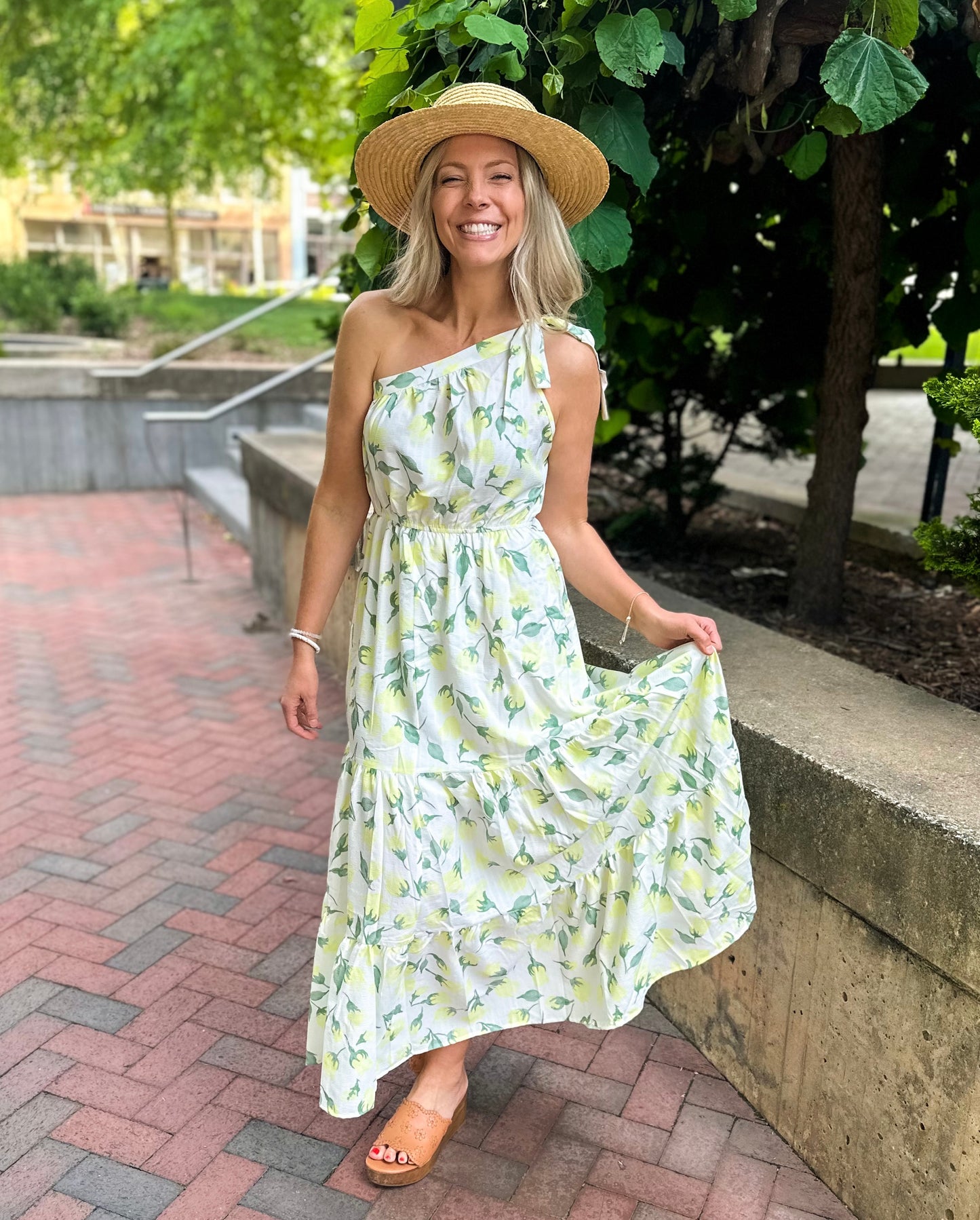 Willow One Shoulder Maxi Dress