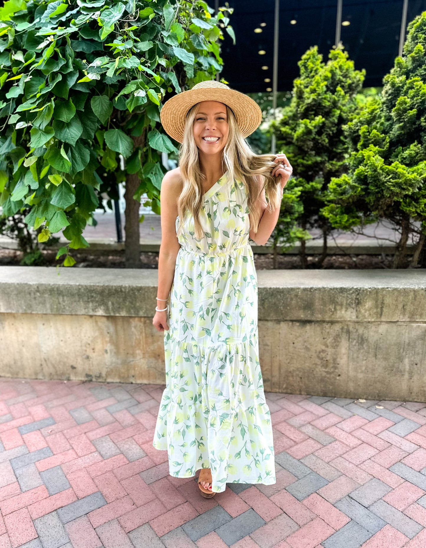 Willow One Shoulder Maxi Dress