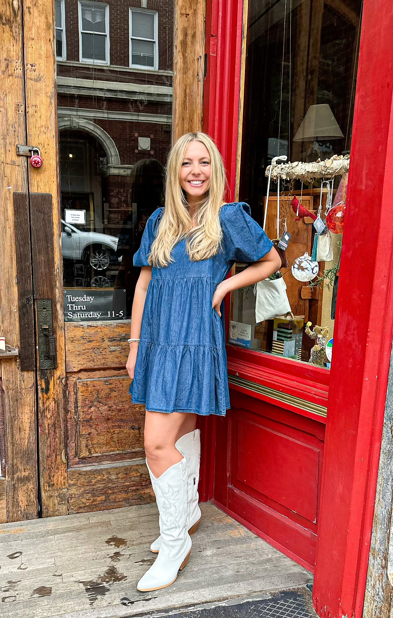 Darling Denim Dress