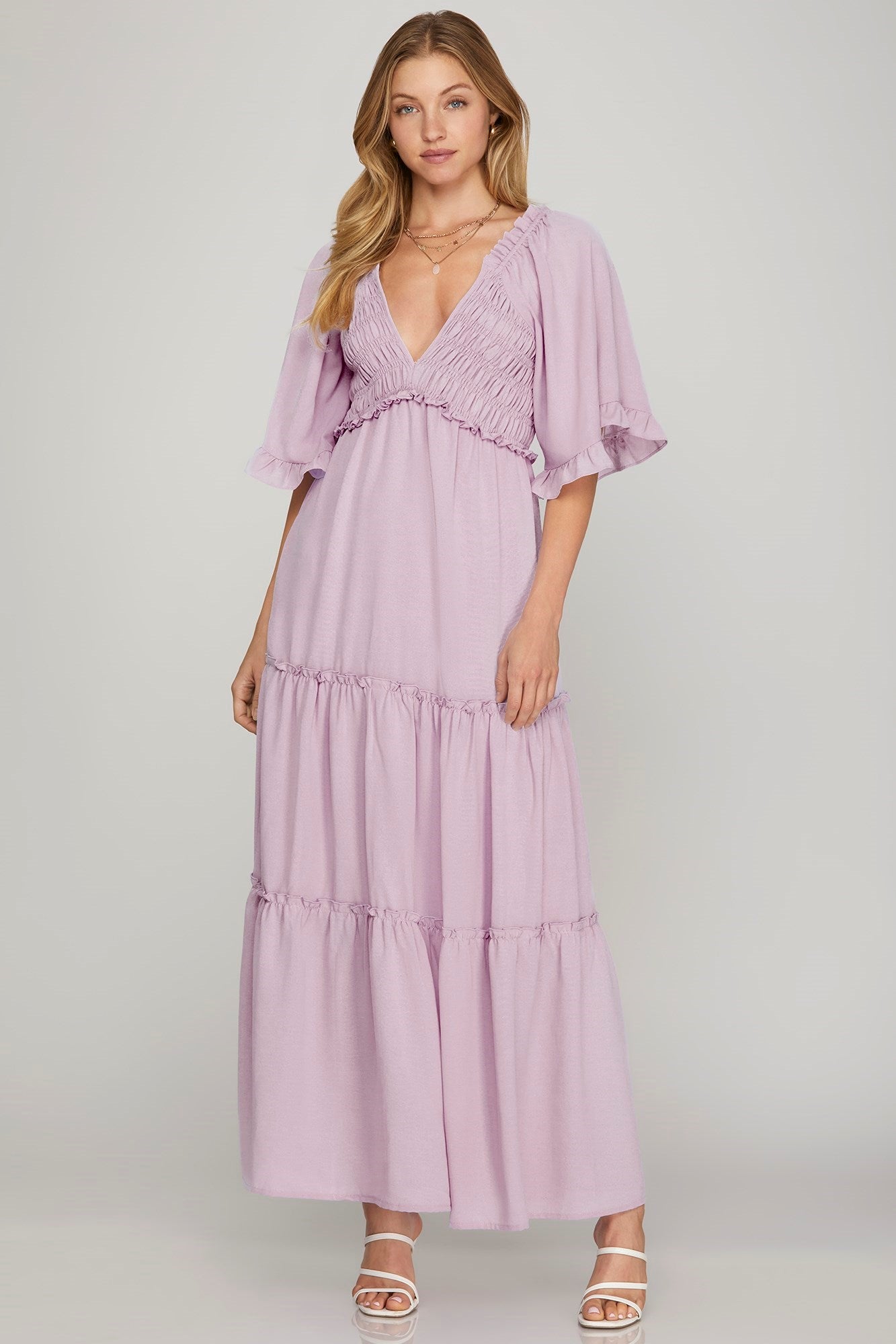 Sweet Lilac Maxi Dress