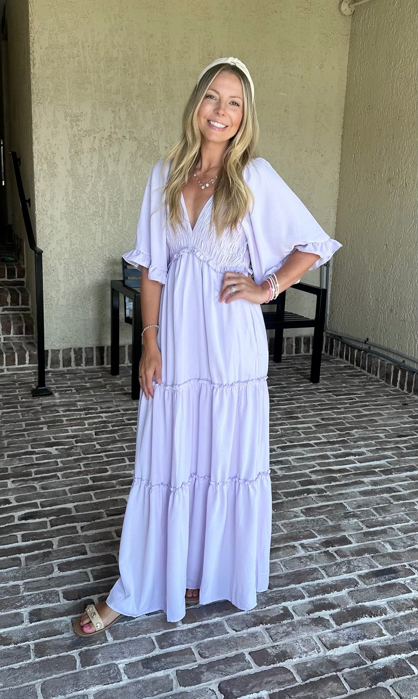 Sweet Lilac Maxi Dress