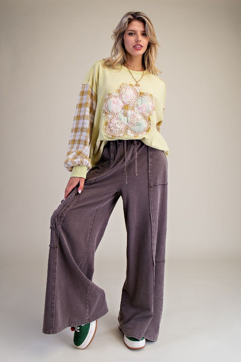 Better Than Imagined Wide Leg Mocha Pants