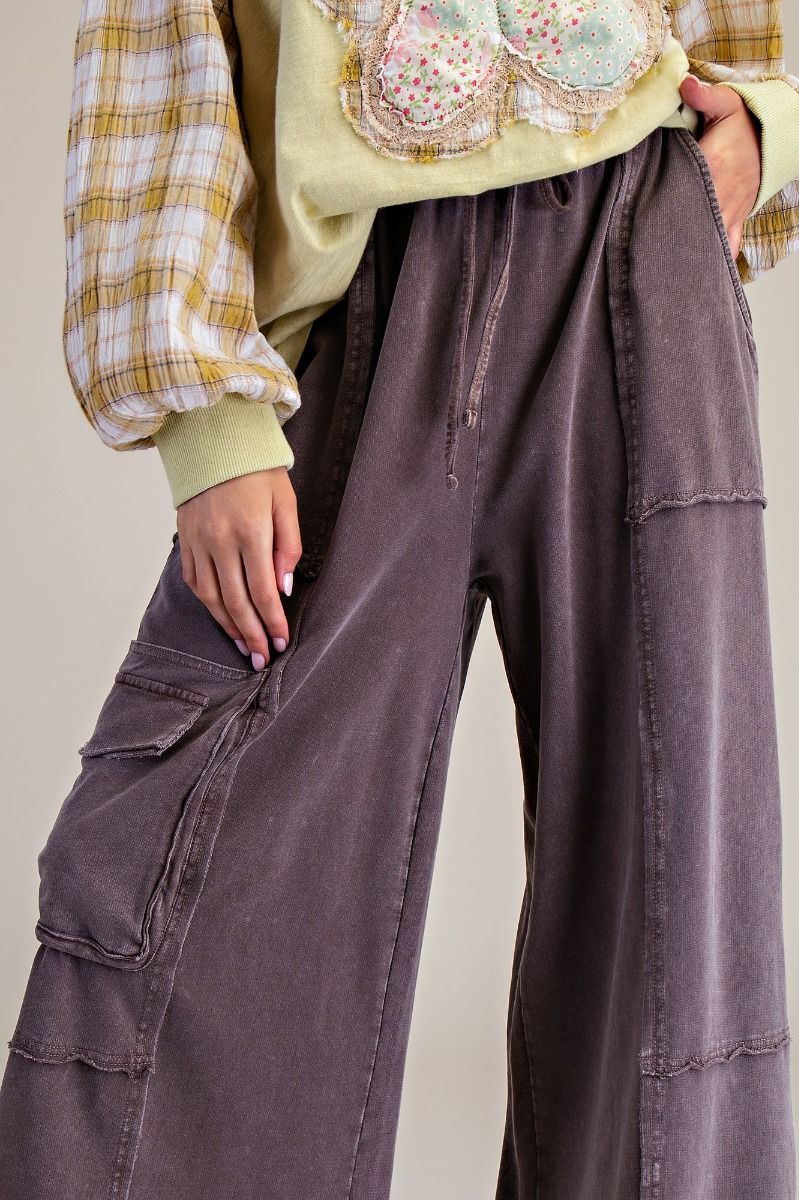 Better Than Imagined Wide Leg Mocha Pants